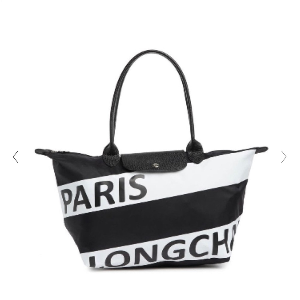 Longchamp Le pliage Paris large tote made in France